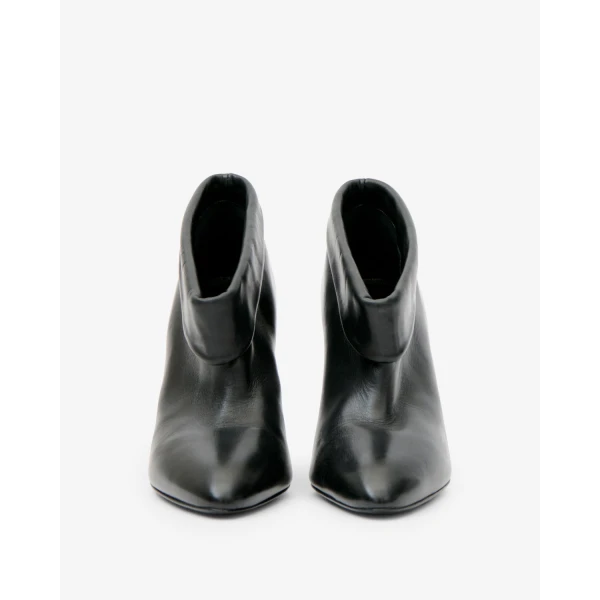 Isabel Marant Janela Ankle Boots in Black | Boots | Coveti