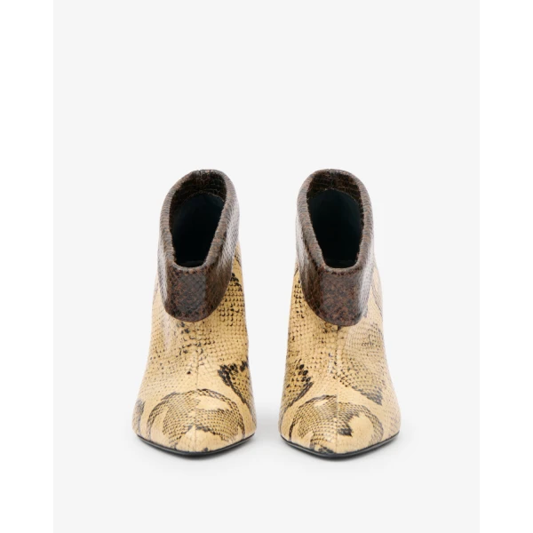 Isabel Marant Janela Ankle Boots in Sahara | Boots | Coveti