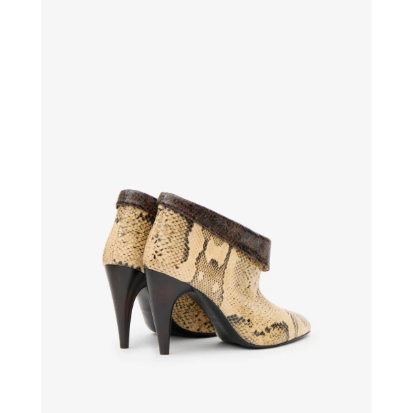 Isabel Marant Janela Ankle Boots in Sahara | Boots | Coveti
