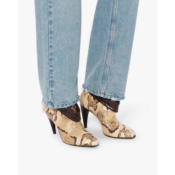 Isabel Marant Janela Ankle Boots in Sahara | Boots | Coveti