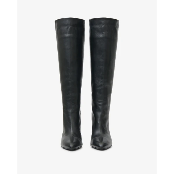 Isabel Marant Jany High Boots in Black | Boots | Coveti