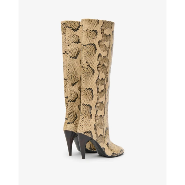 Isabel Marant Jany High Boots in Sahara | Boots | Coveti