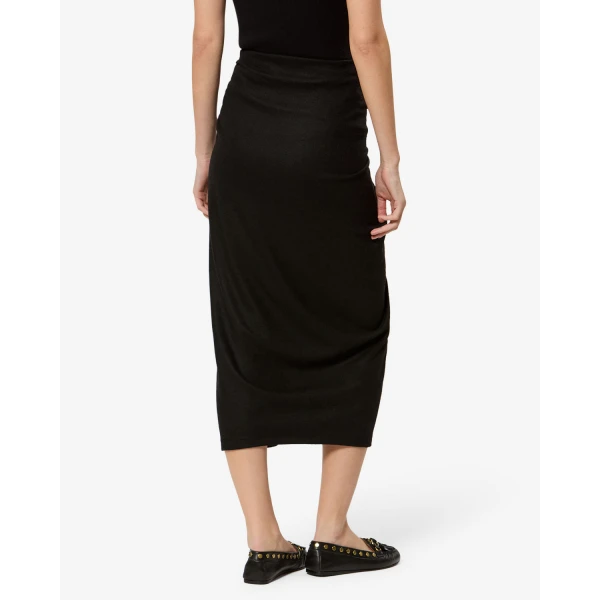 Isabel Marant Jeldia Skirt in Black | Midi Skirts | Coveti