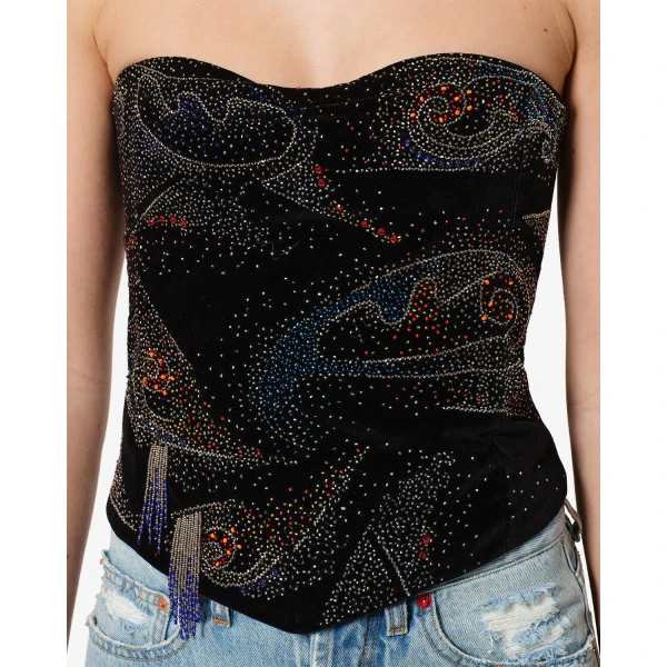 Isabel Marant Jiska Top in Black | Tops | Coveti