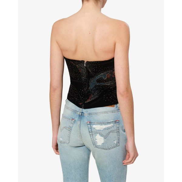 Isabel Marant Jiska Top in Black | Tops | Coveti