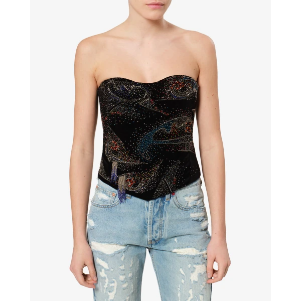 Isabel Marant Jiska Top in Black | Tops | Coveti