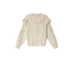 Isabel Marant Katria Wool Sweater in Ecru | Women | Coveti