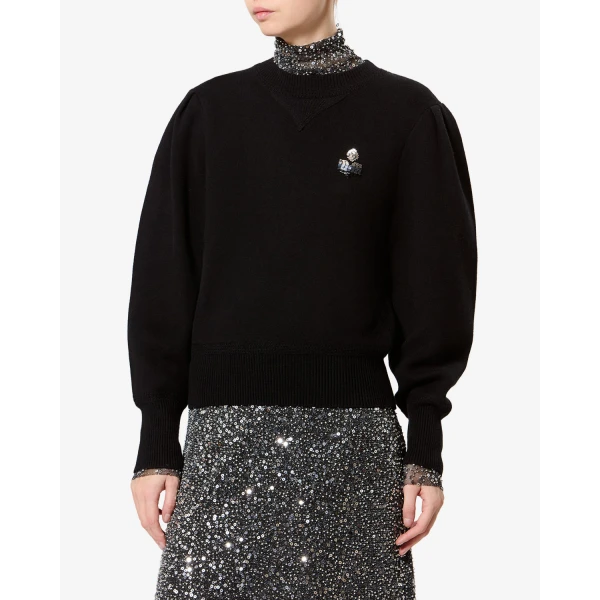 Isabel Marant Kelaya Sweater in Black | Sweaters | Coveti