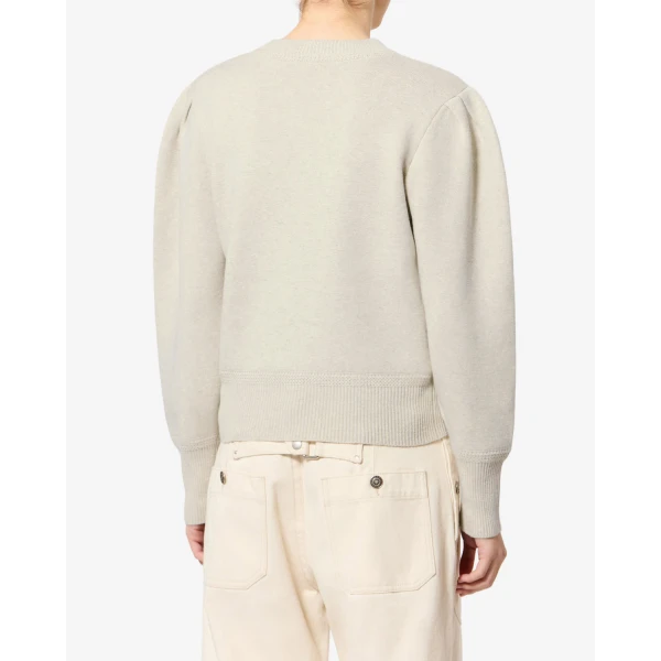 Isabel Marant Kelaya Sweater in Light Gray | Sweaters | Coveti