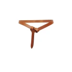 Isabel Marant Kirka Calfskin Leather Belt in Natural | Women | Coveti