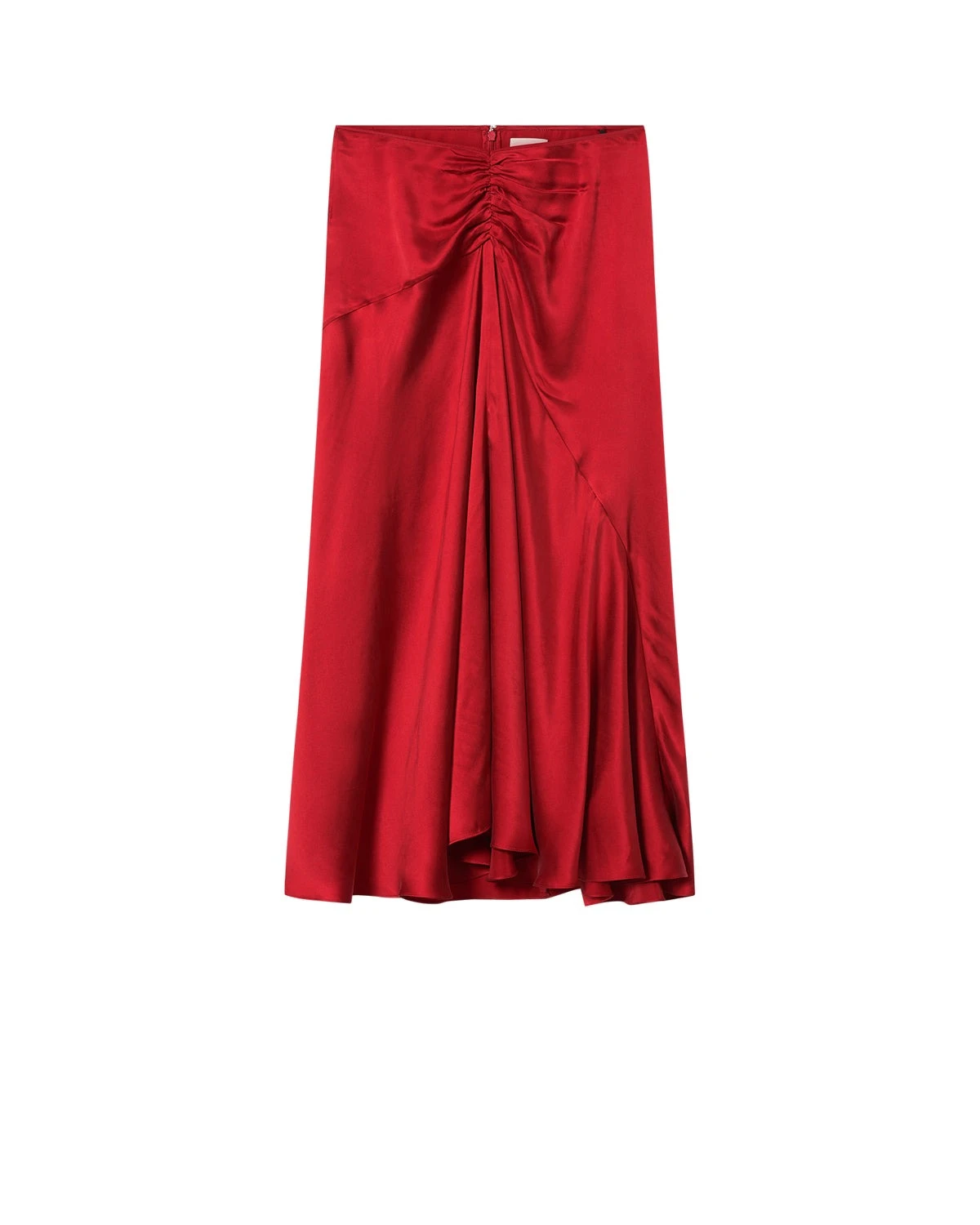 Isabel Marant Laren Silk Skirt in Red Isabel Marant Laren Silk Skirt in Red | Women | Coveti