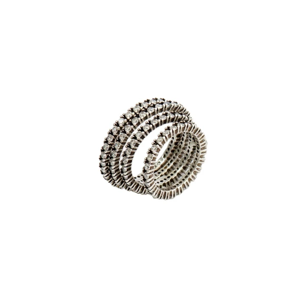 Isabel Marant Lauren Ring Set in Silver | Women | Coveti