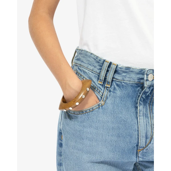 Isabel Marant Layla Bracelet in Havana and Silver | Bracelets | Coveti