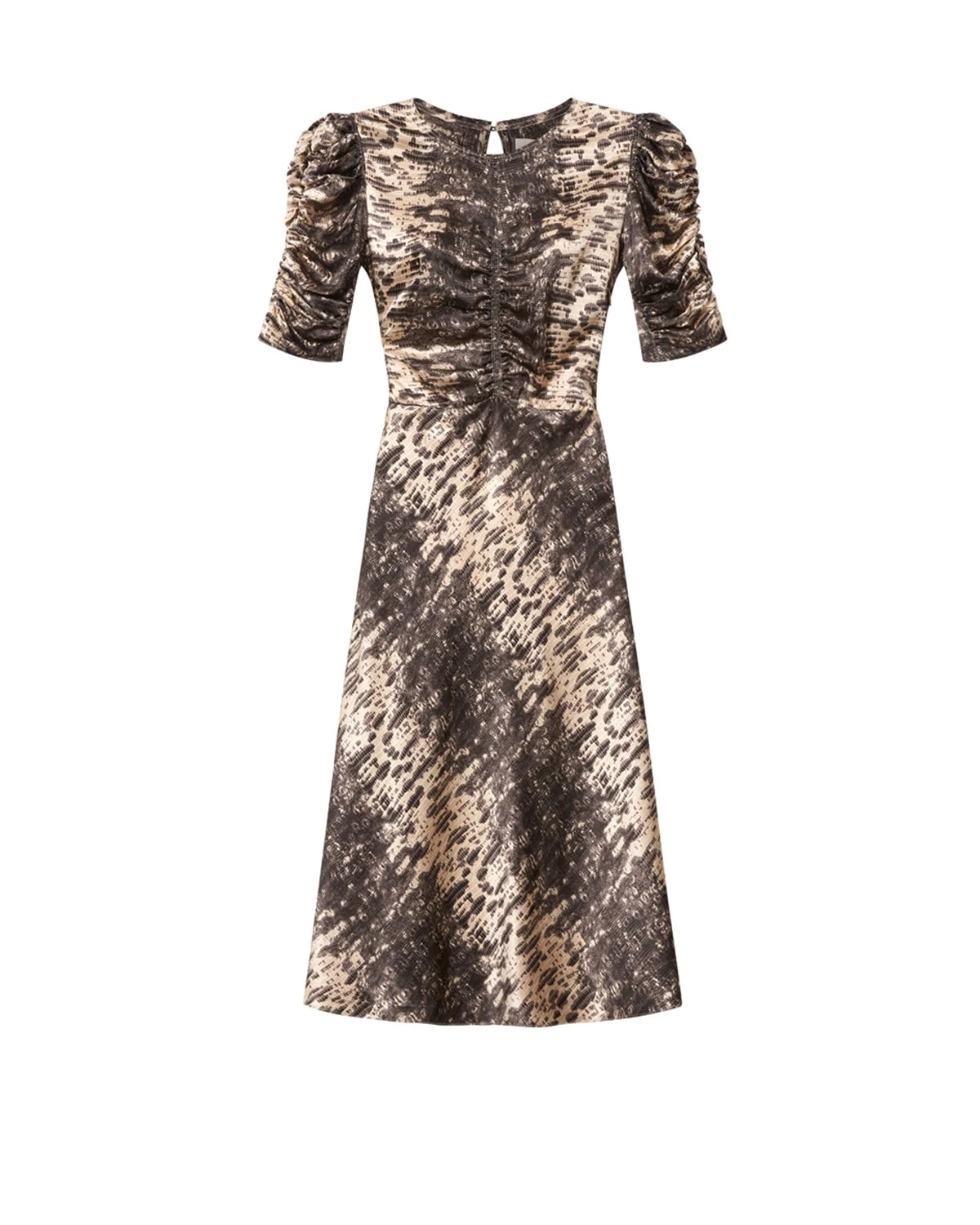 Isabel Marant Lemila Silk Dress in Beige Isabel Marant Lemila Silk Dress in Beige | Women | Coveti