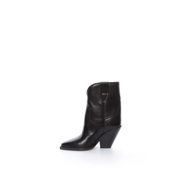 Isabel Marant Leyane Ankle Boots in Black | Boots | Coveti
