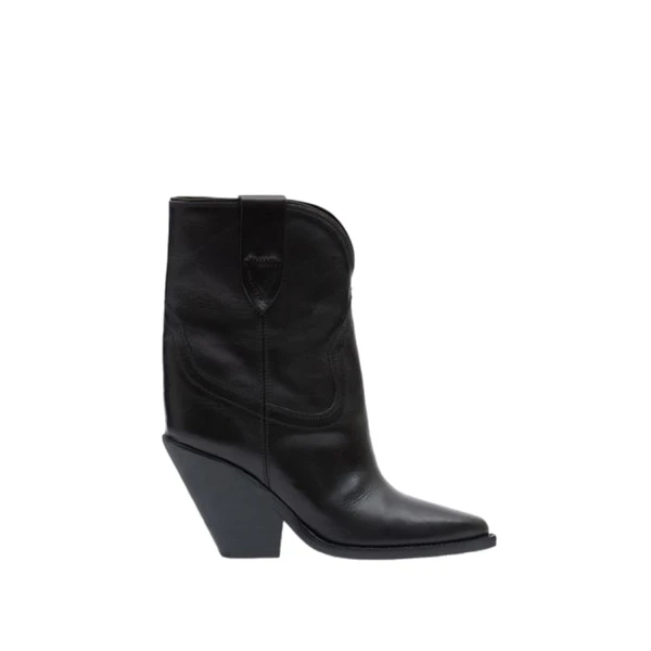 Isabel Marant Leyane Ankle Boots in Black | Women | Coveti