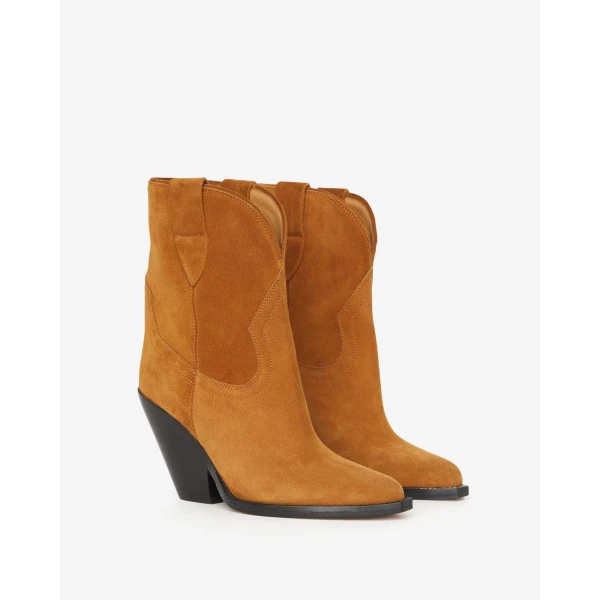Isabel Marant Leyane Boots in Cognac | Boots | Coveti