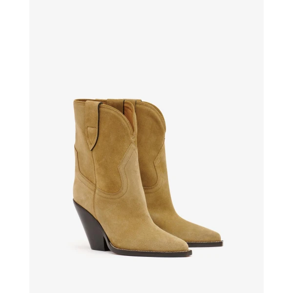 Isabel Marant Leyane Boots in Taupe | Boots | Coveti