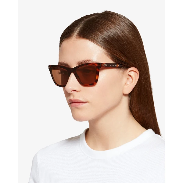 Isabel Marant Leyna Sunglasses in Brown Havana and Brown | Sunglasses | Coveti