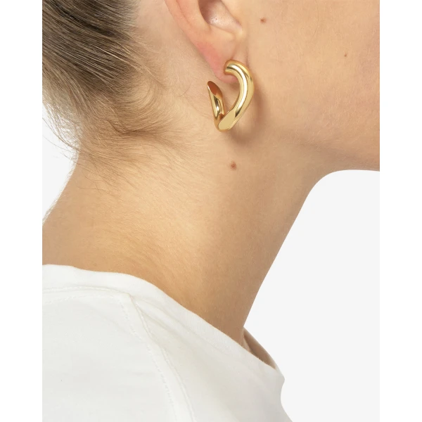 Isabel Marant Links Earrings in Gold | Earrings | Coveti