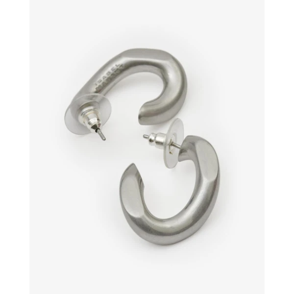 Isabel Marant Links Earrings in Silver | Earrings | Coveti