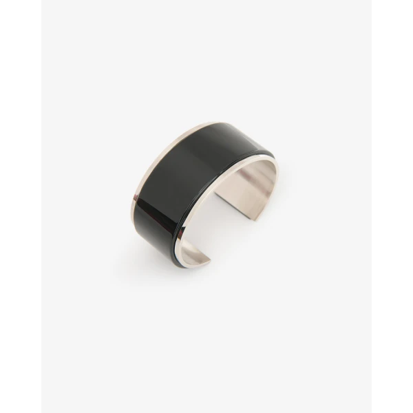 Isabel Marant Liu Bracelet in Black and Silver | Bracelets | Coveti