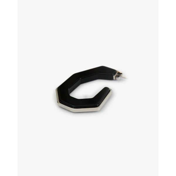 Isabel Marant Liu Earrings in Black and Silver | Earrings | Coveti