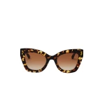 Isabel Marant Louny Cat-Eye Sunglasses in Havana and Brown Shaded | Women | Coveti