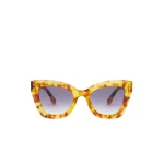 Isabel Marant Louny Sunglasses in Havana Honey and Dark Gray | Women | Coveti