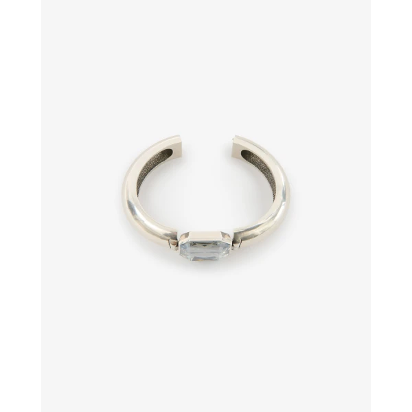 Isabel Marant Luce Bracelet in Light Gray and Silver | Bracelets | Coveti