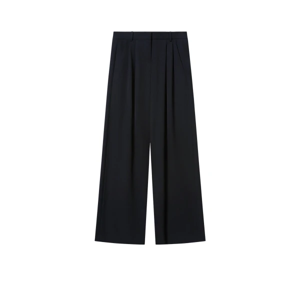 Lyda Wool Pants in Black