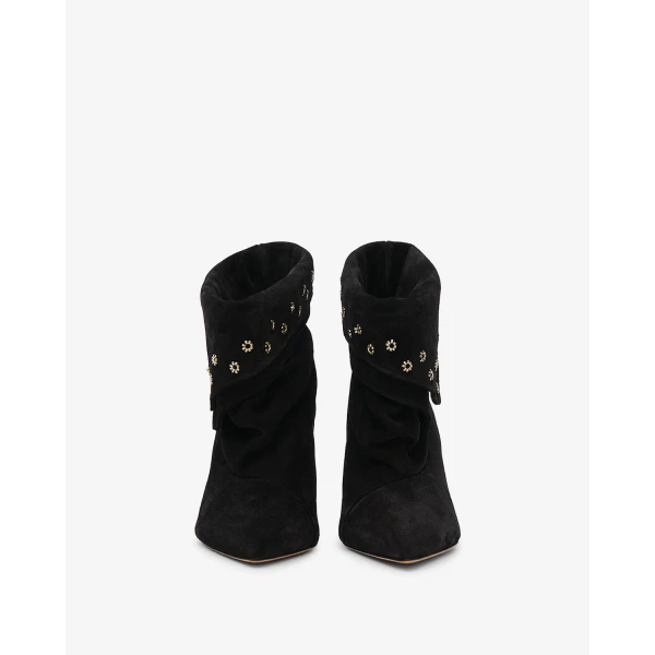 Isabel Marant Lyone Ankle Boots in Black | Boots | Coveti