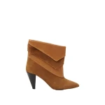 Isabel Marant Lyone Ankle Boots in Cognac | Women | Coveti