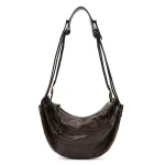 Isabel Marant Maia Medium Bag in Python-Effect Leather, Mocha | Women | Coveti
