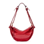 Isabel Marant Maia Medium Leather Bag in Scarlet Red | Women | Coveti