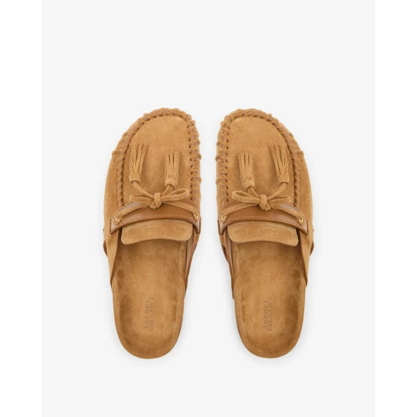 Isabel Marant Malvin Loafers in Cognac | Loafers | Coveti