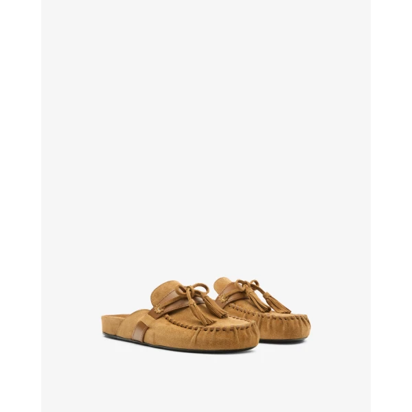 Isabel Marant Malvin Loafers in Cognac | Loafers | Coveti