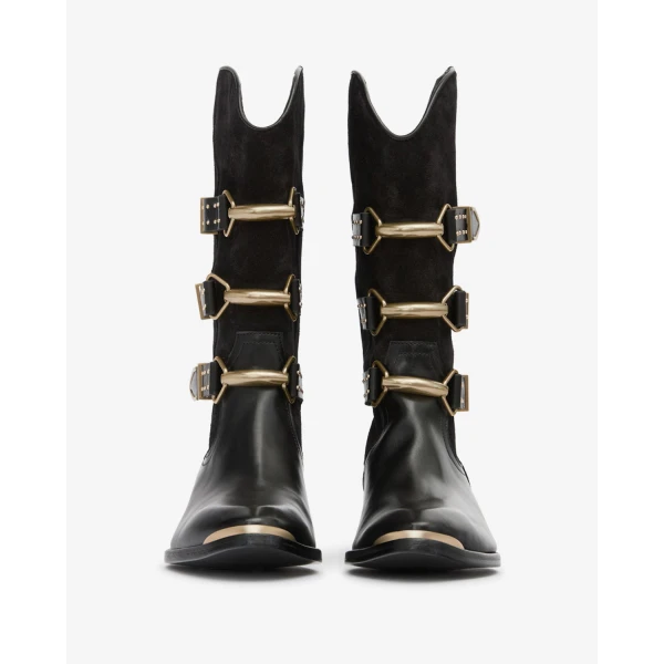 Isabel Marant Mexia Boots in Black | Boots | Coveti