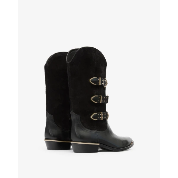 Isabel Marant Mexia Boots in Black | Boots | Coveti