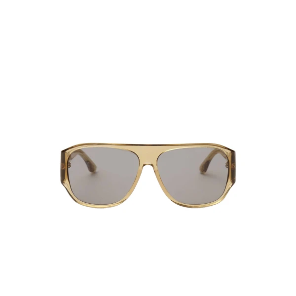 Isabel Marant Mikala Sunglasses in Ochre and Grey | Women | Coveti