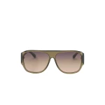Isabel Marant Mikala Sunglasses in Olive and Grey Green | Women | Coveti