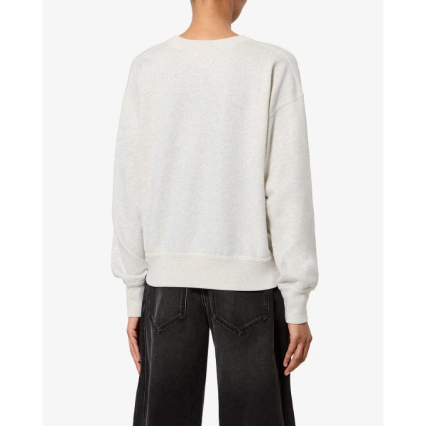 Isabel Marant Mobyli Sweatshirt in Ecru | Long Sleeve | Coveti