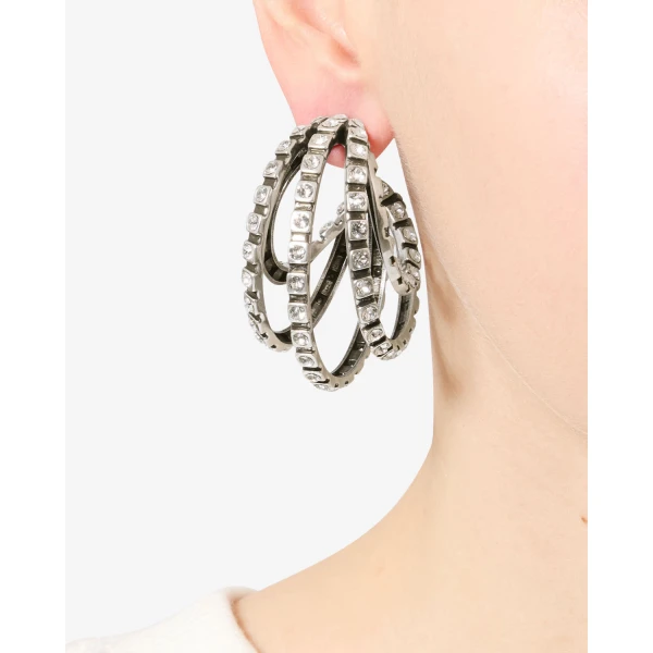 Isabel Marant Mona Earrings in Silver | Earrings | Coveti