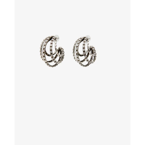 Isabel Marant Mona Earrings in Silver | Earrings | Coveti