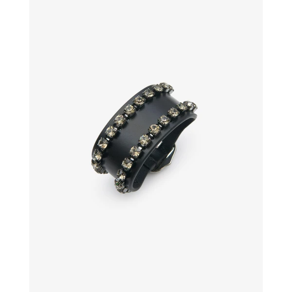 Isabel Marant Morea Bracelet in Black and Palladium | Bracelets | Coveti