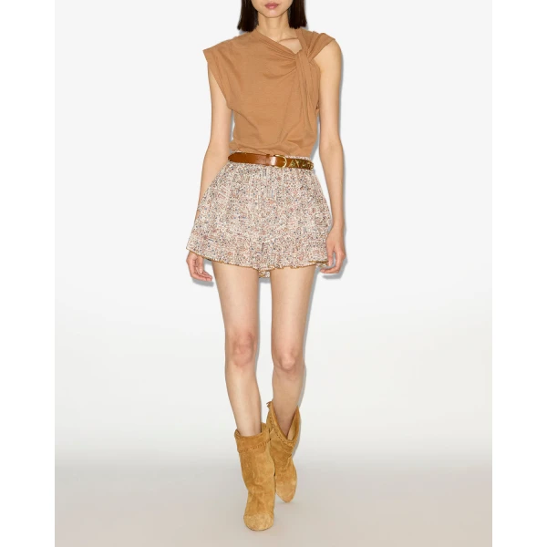 Isabel Marant Nayda T-Shirt in Caramel | T-shirts | Coveti