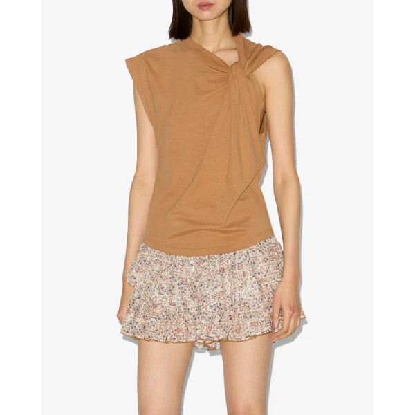 Isabel Marant Nayda T-Shirt in Caramel | T-shirts | Coveti