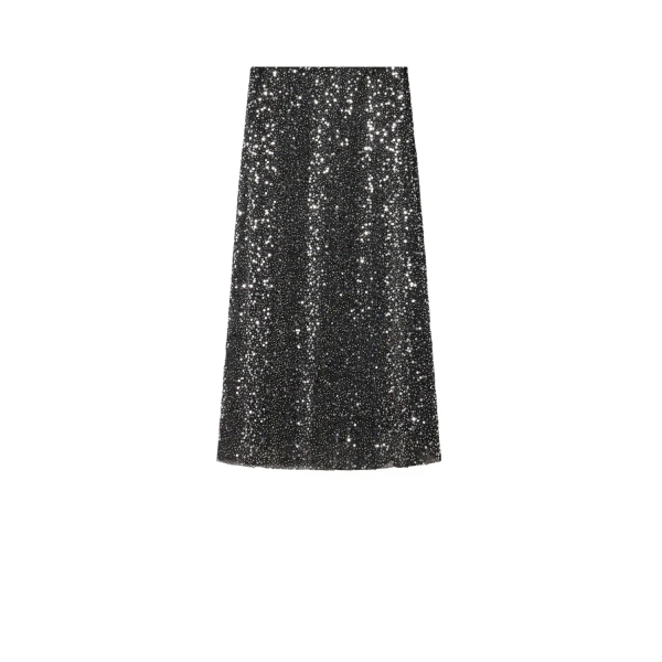 Nejany Skirt in Silver