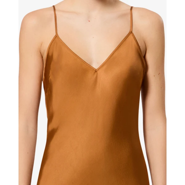 Isabel Marant Nevana Dress in Caramel | Maxi Dresses | Coveti