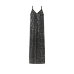 Isabel Marant Nevana Dress in Silver | Women | Coveti